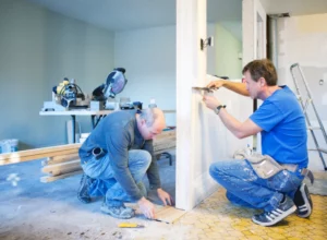two-workers-working-on-home-renovation-project-pleasant-valley-mo